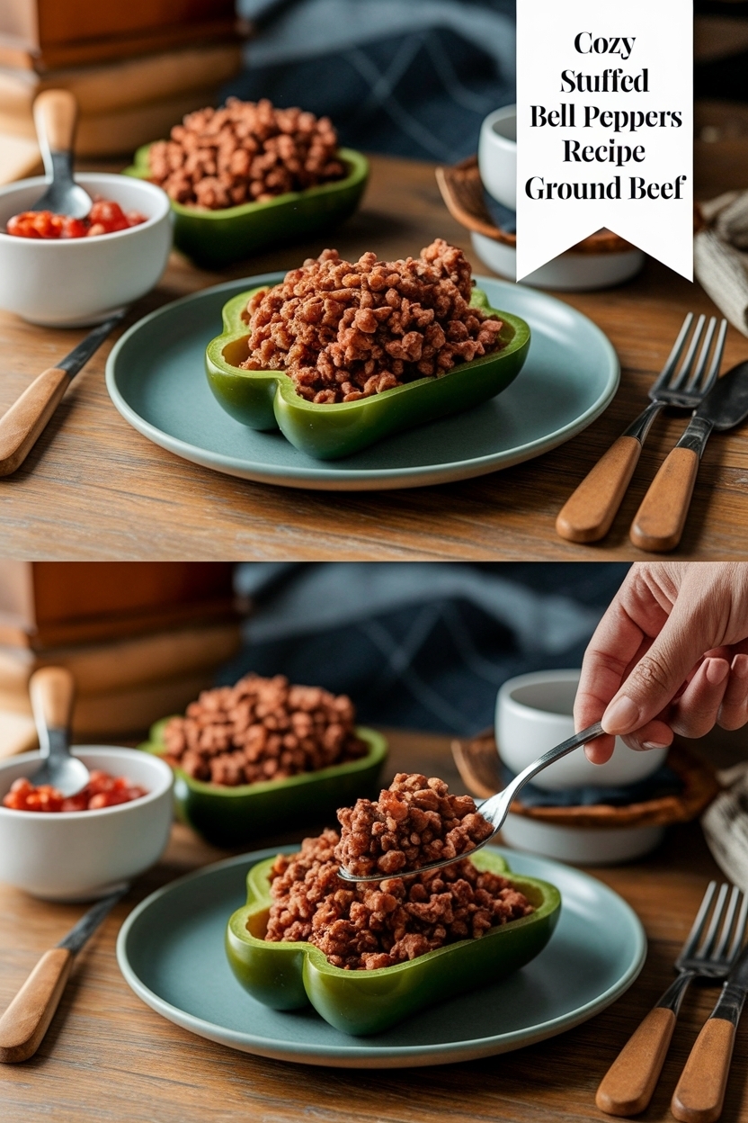 stuffed bell peppers recipe ground beef