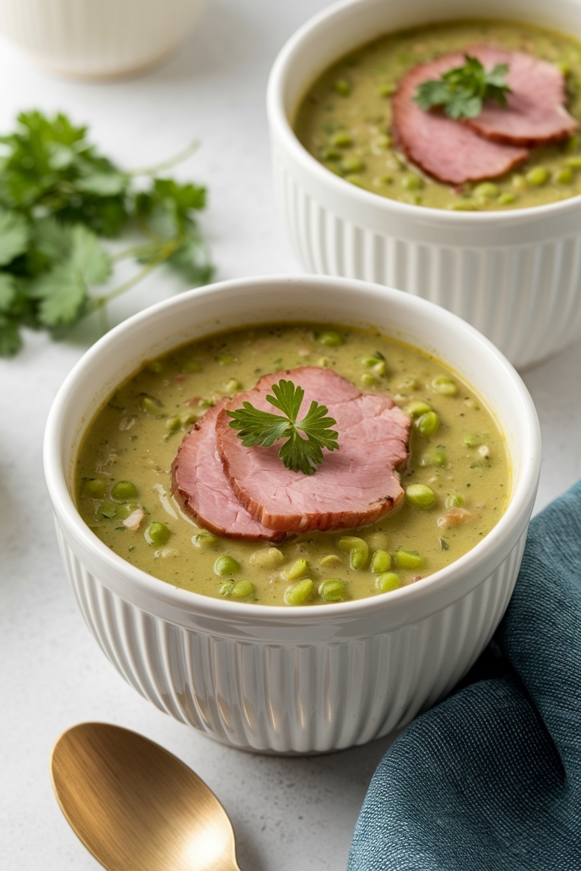 split pea soup recipe ham slow cooker