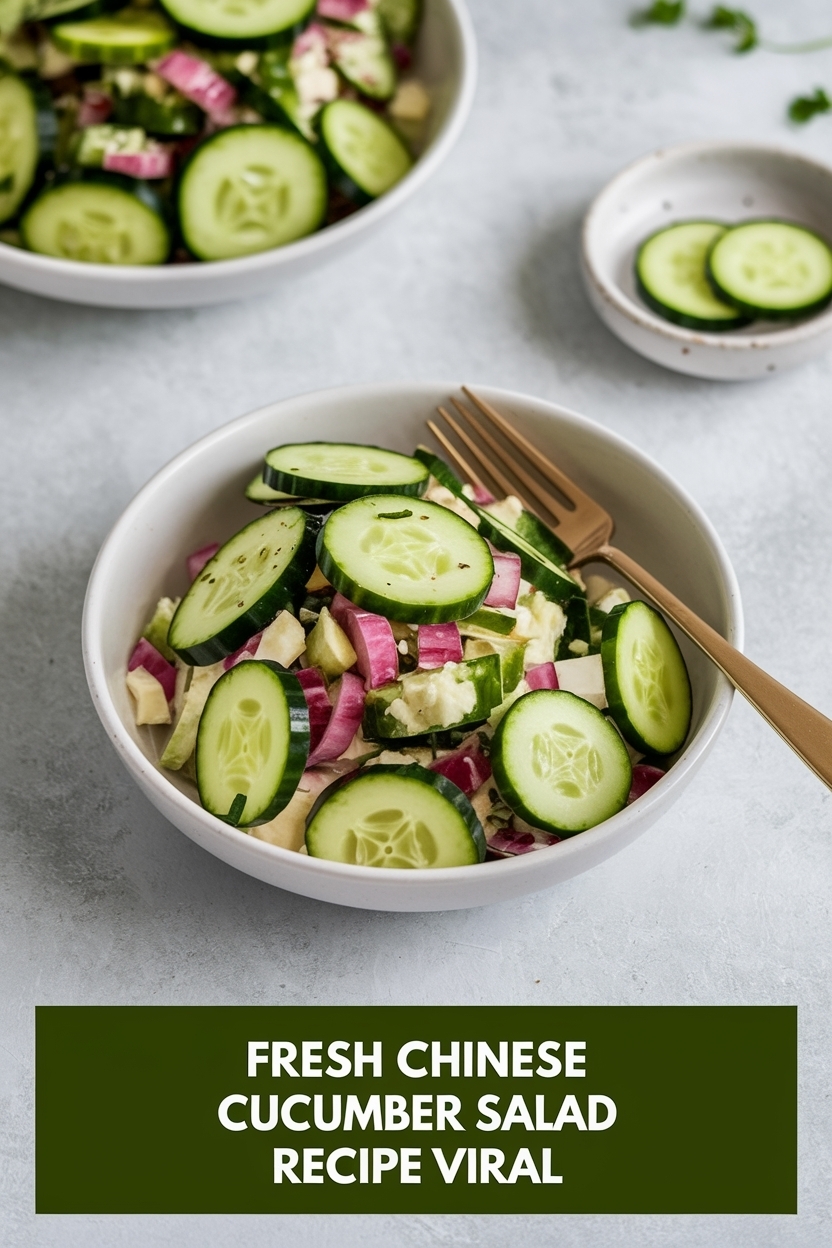 chinese cucumber salad recipe viral
