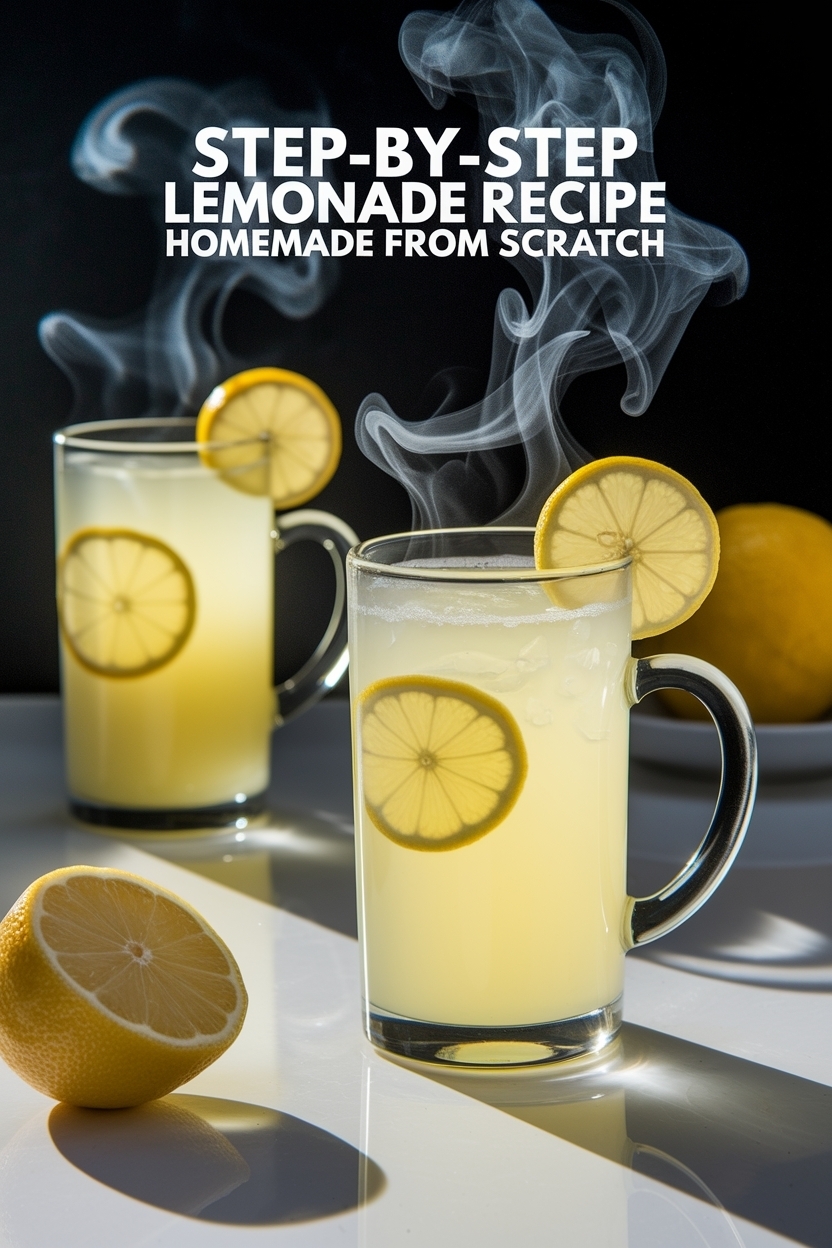 lemonade recipe homemade from scratch