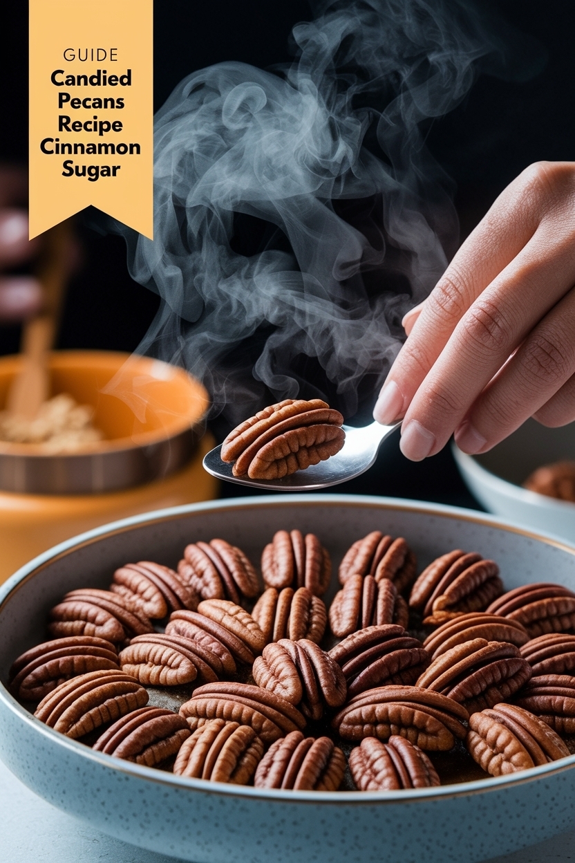 candied pecans recipe cinnamon sugar