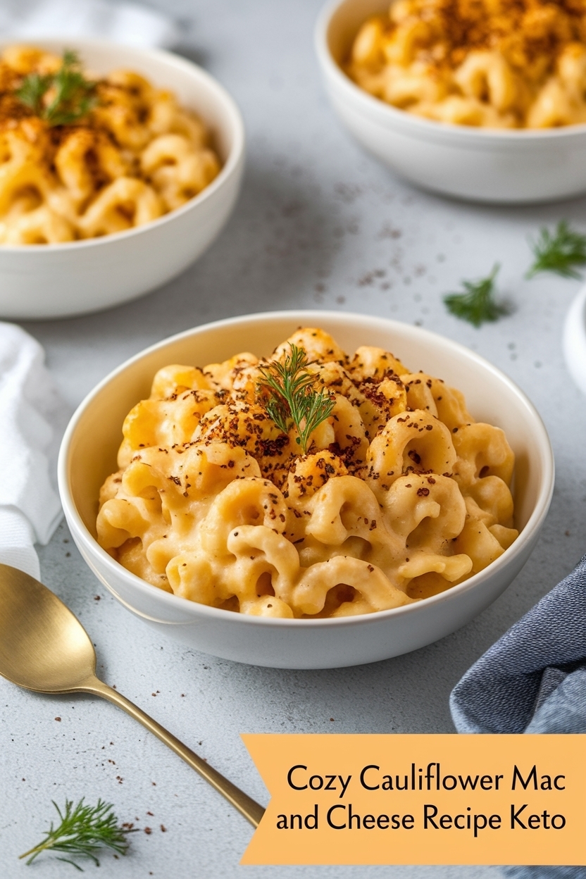 cauliflower mac and cheese recipe keto