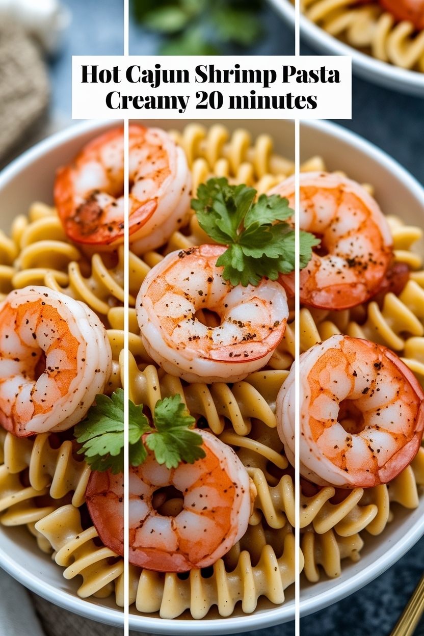 cajun shrimp pasta creamy 20 minutes