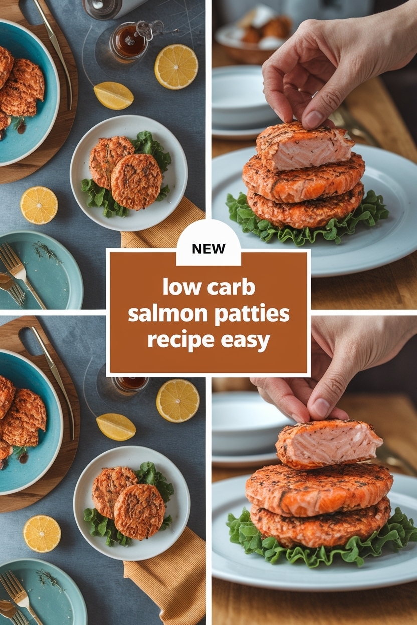 low carb salmon patties recipe easy