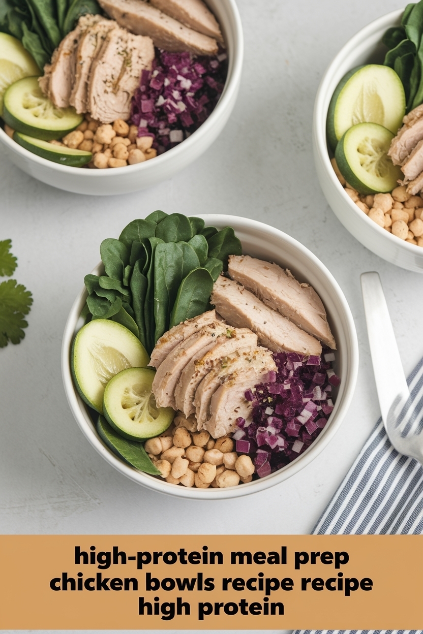 meal prep chicken bowls recipe high protein