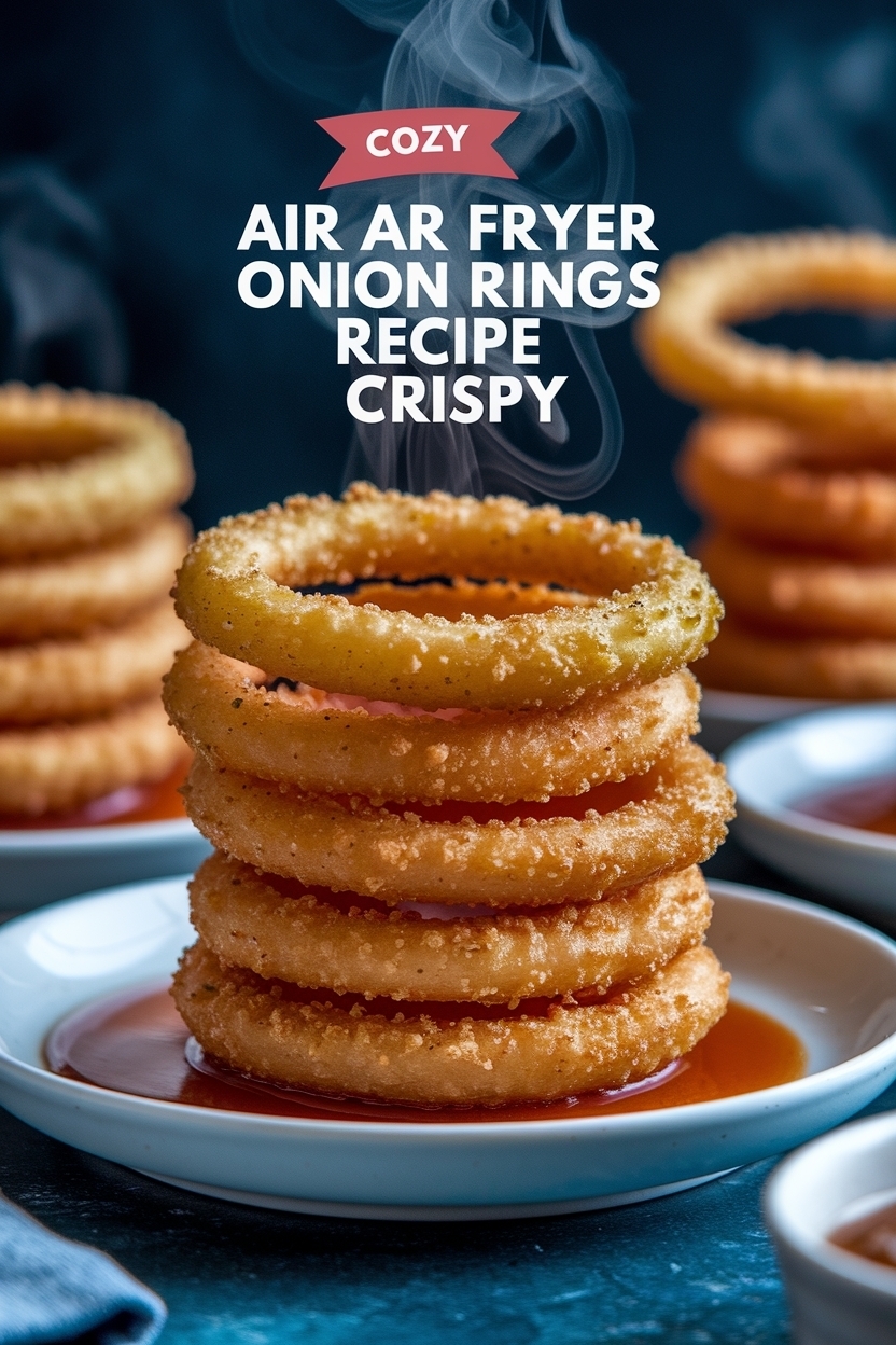 air fryer onion rings recipe crispy