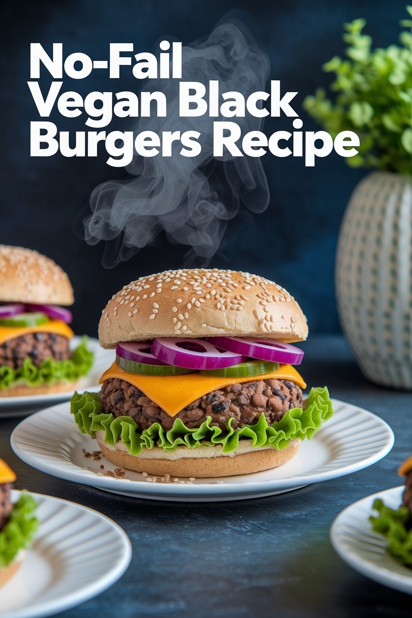 vegan black bean burgers recipe
