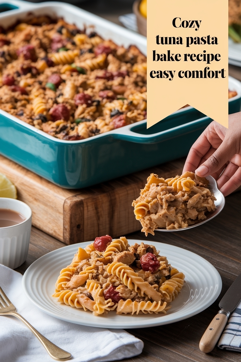 tuna pasta bake recipe easy comfort