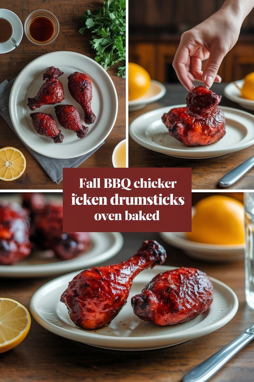 bbq chicken drumsticks oven baked