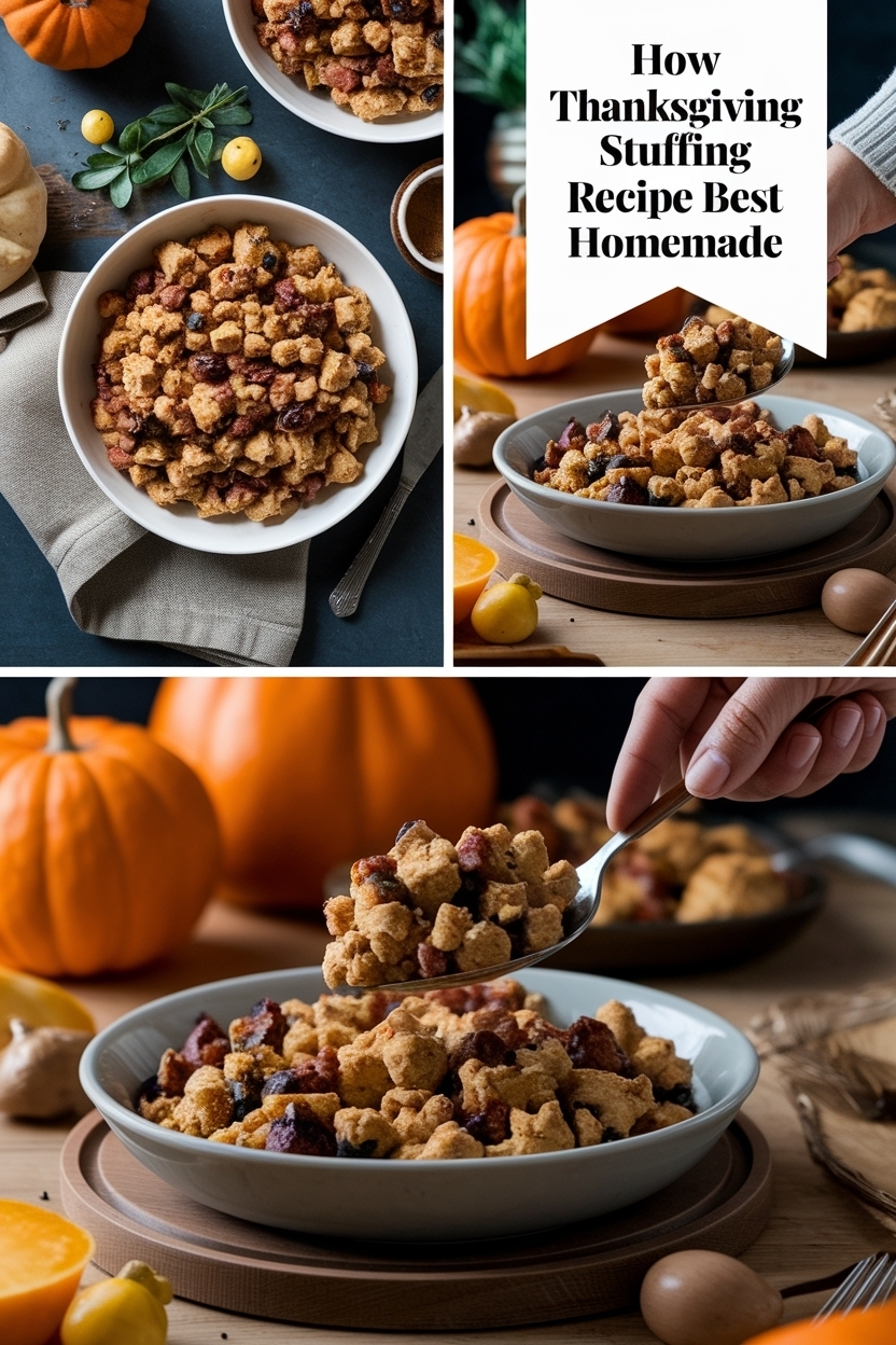 thanksgiving stuffing recipe best homemade