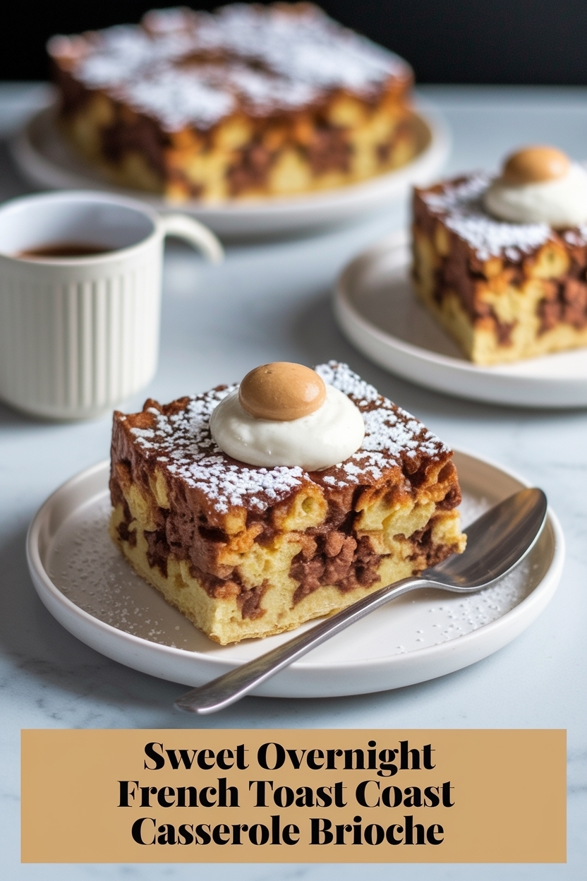 overnight french toast casserole brioche