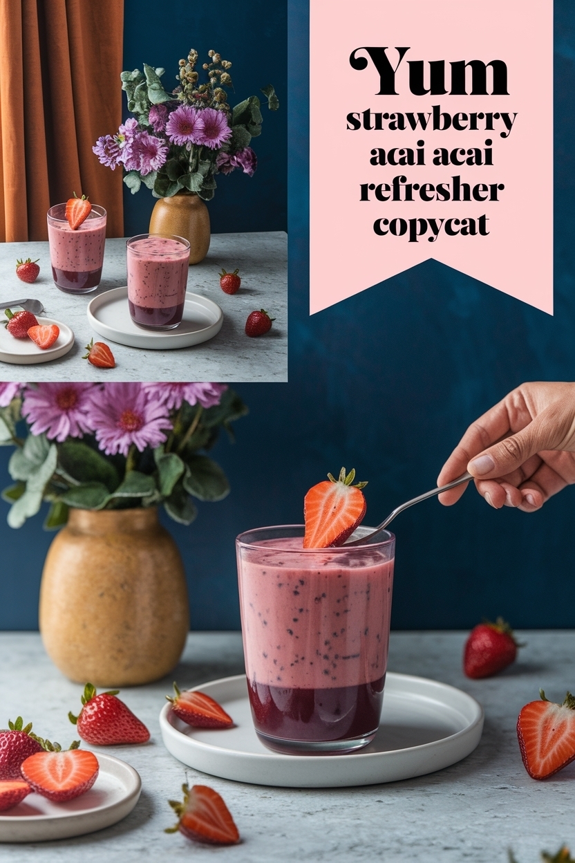 strawberry acai refresher copycat