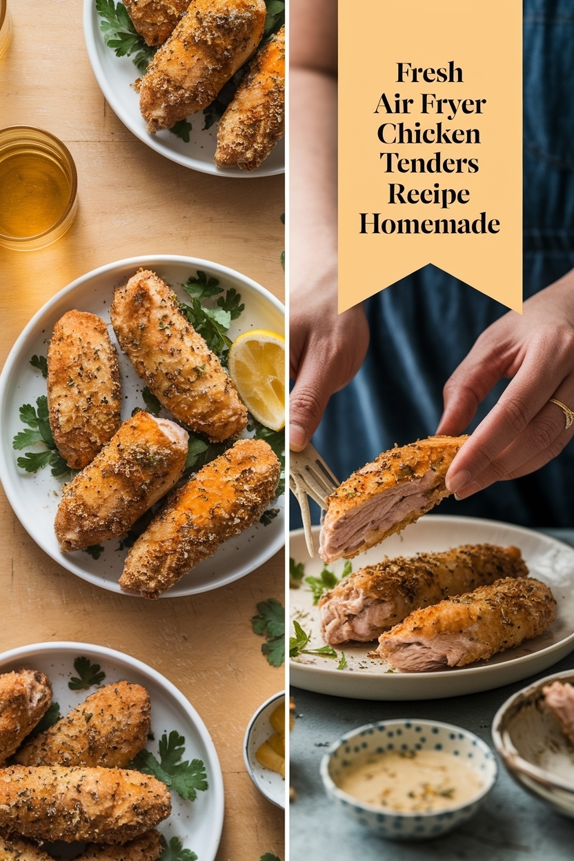 air fryer chicken tenders recipe homemade