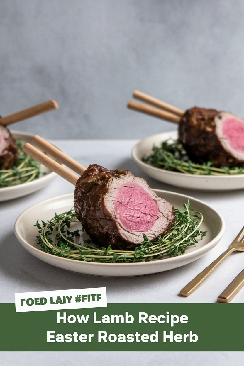 lamb recipe easter roasted herb