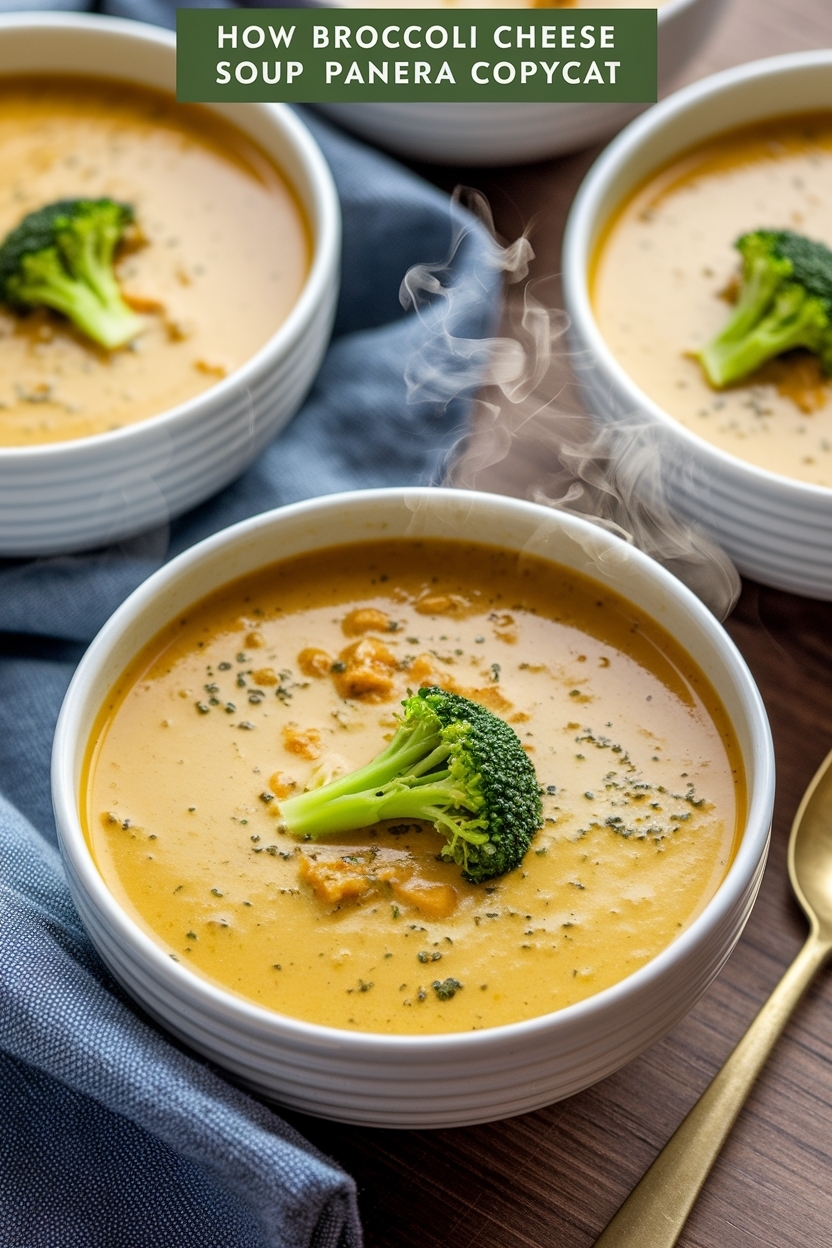 broccoli cheese soup recipe panera copycat