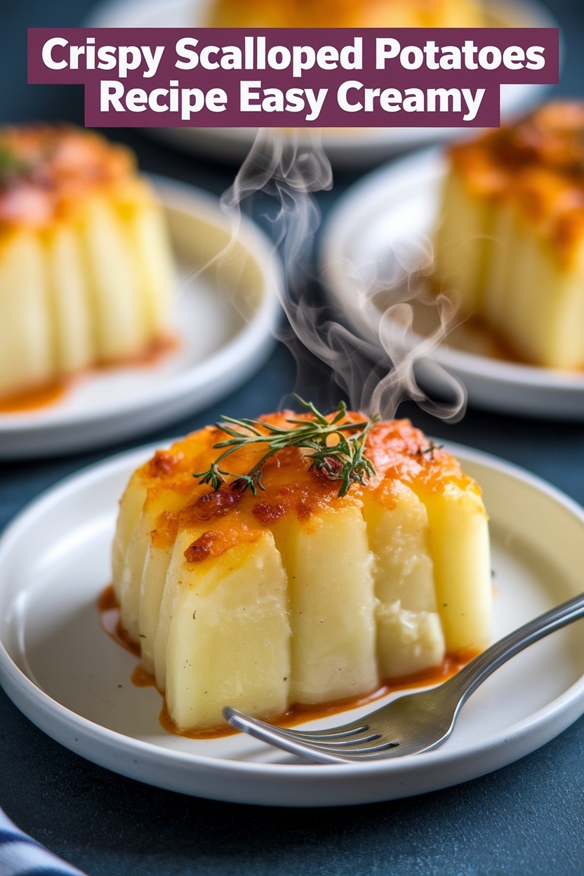 scalloped potatoes recipe easy creamy - Extra Photo