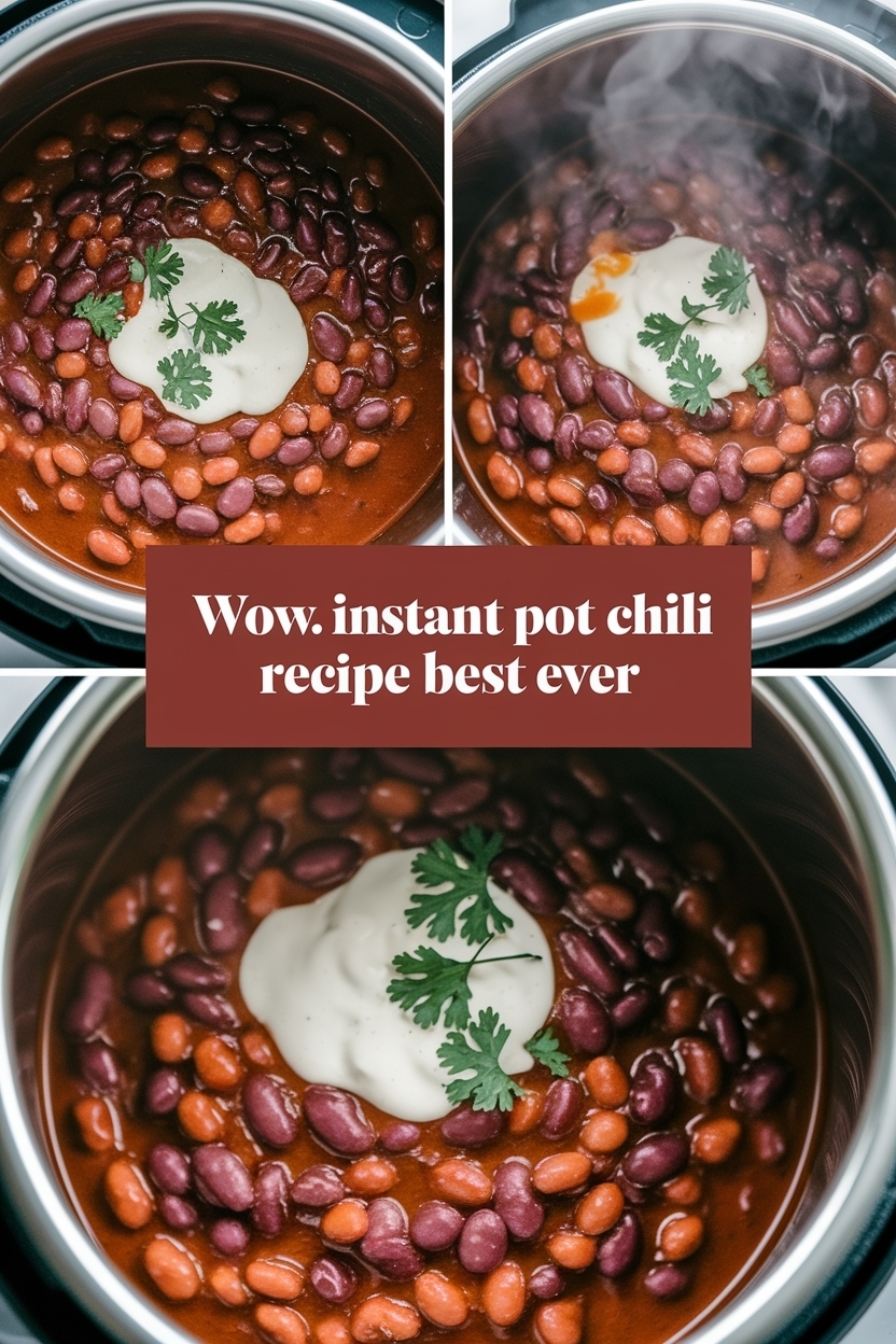 instant pot chili recipe best ever