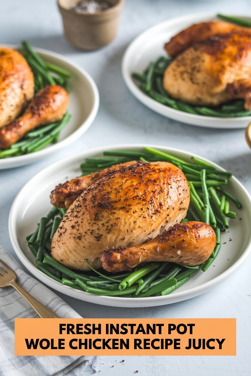 instant pot whole chicken recipe juicy