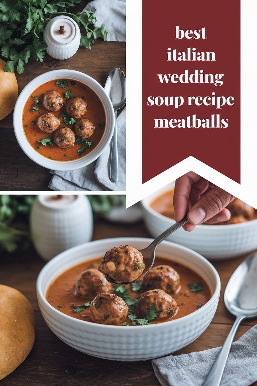 italian wedding soup recipe meatballs