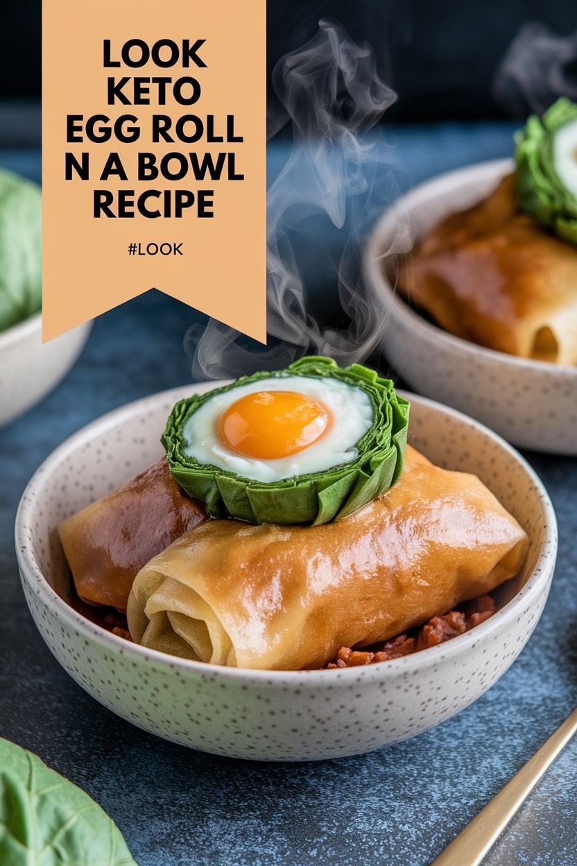 keto egg roll in a bowl recipe