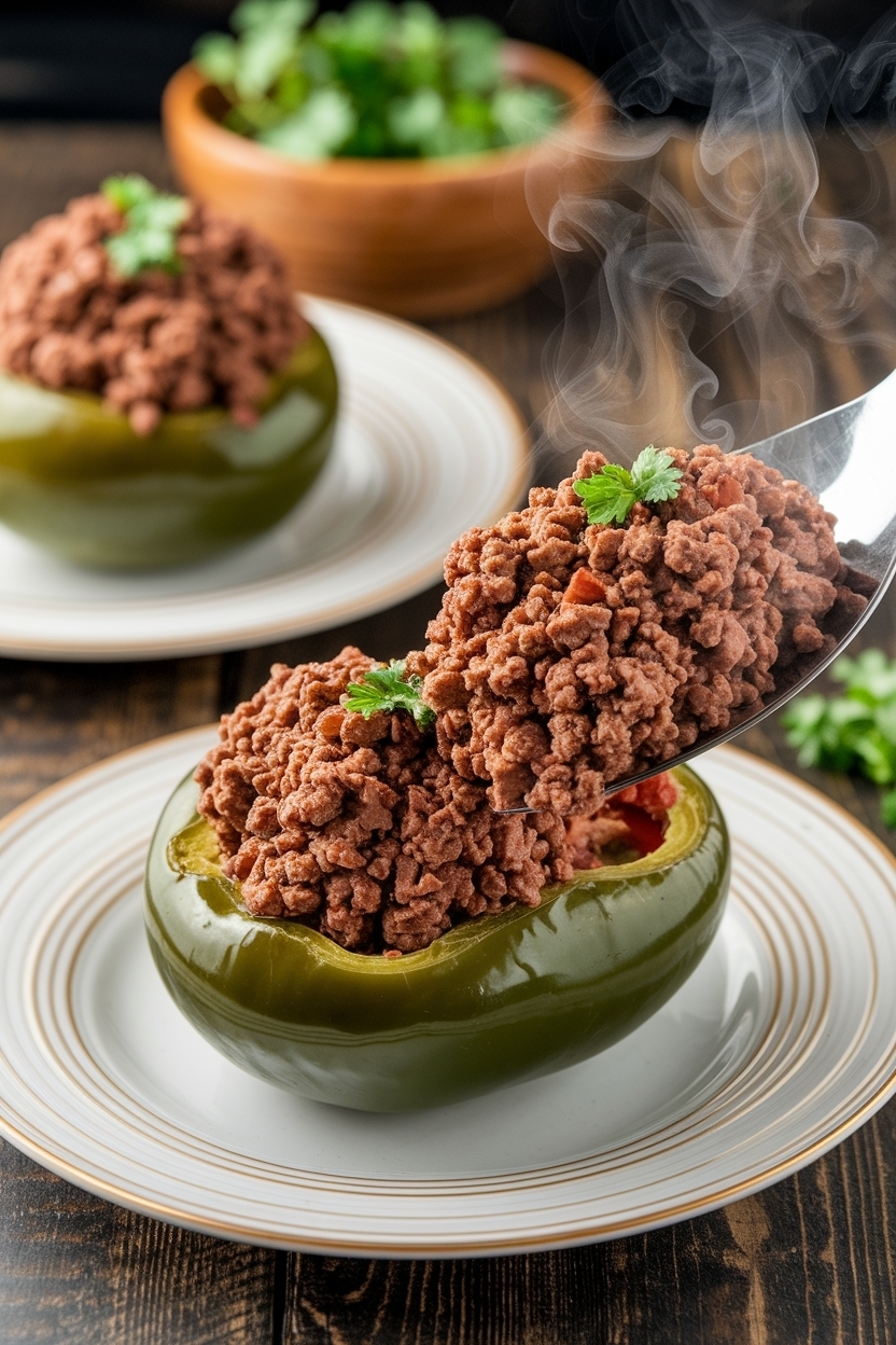 keto stuffed peppers recipe ground beef