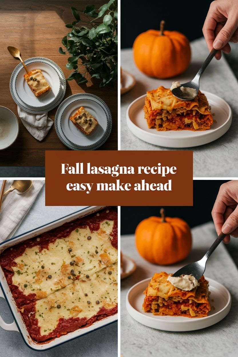 lasagna recipe easy make ahead