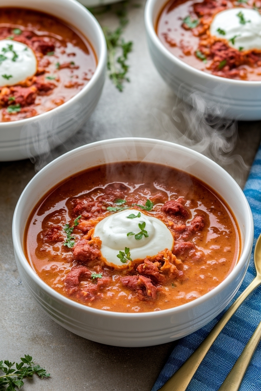 lasagna soup crockpot creamy ricotta