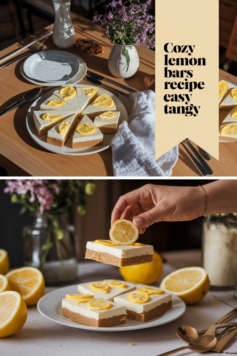 lemon bars recipe easy tangy