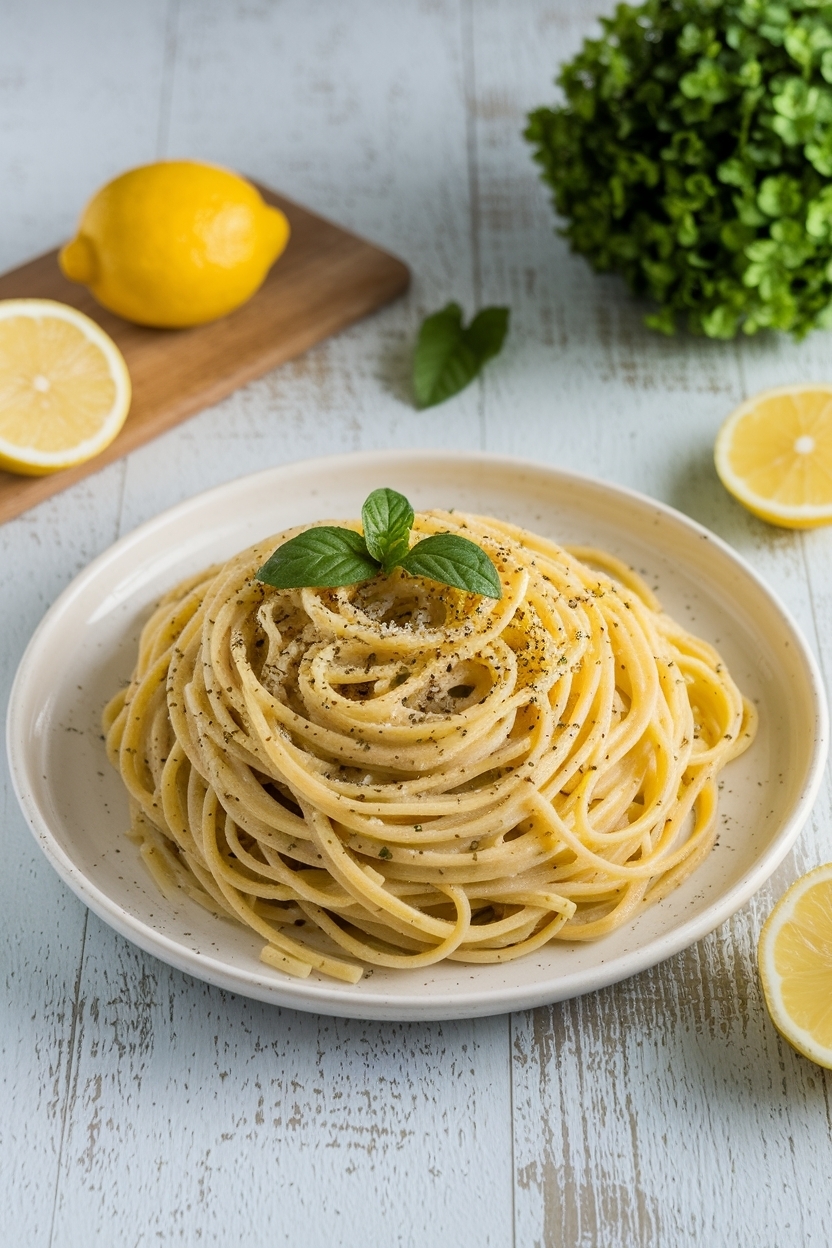 lemon garlic pasta recipe light fresh