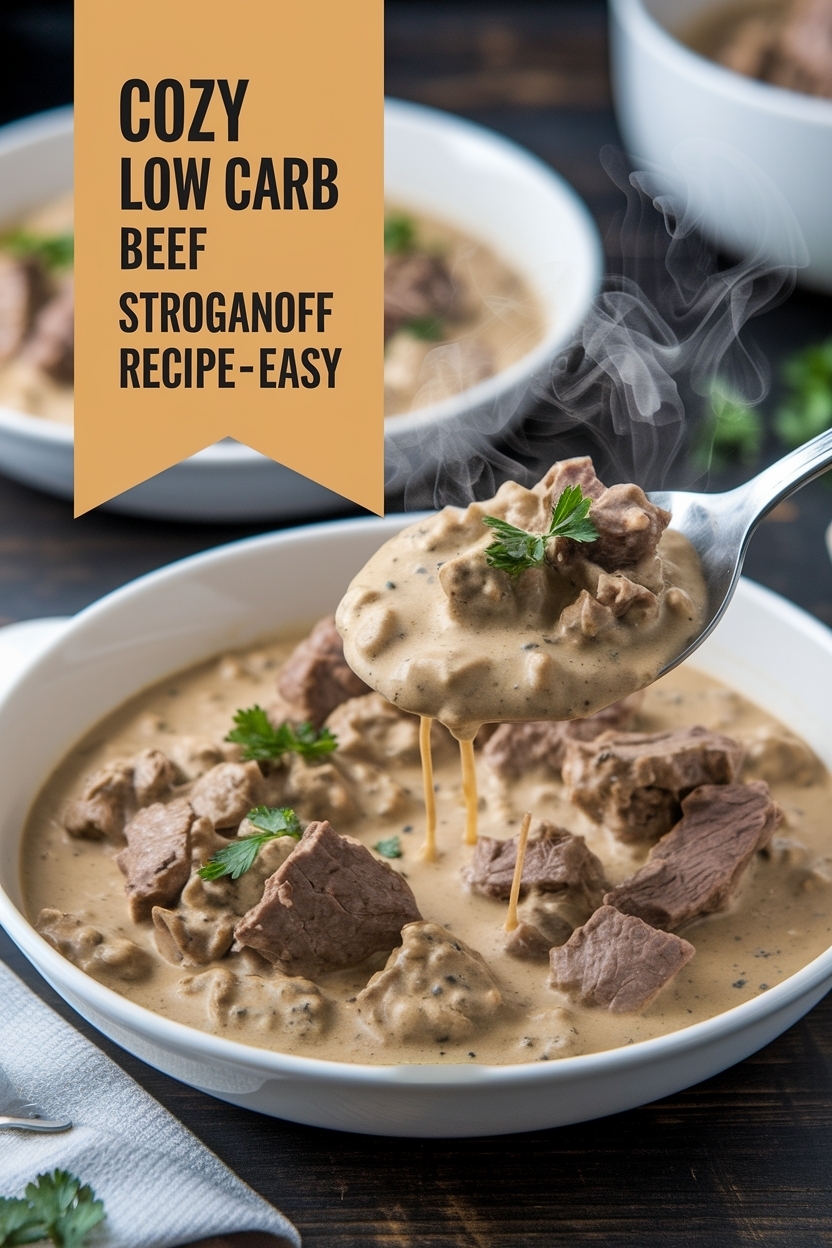 low carb beef stroganoff recipe easy
