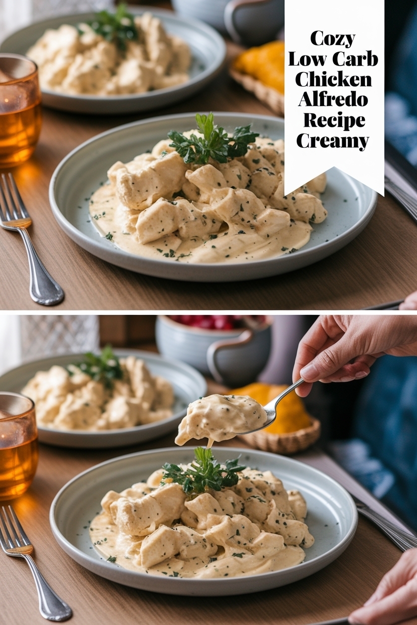 low carb chicken alfredo recipe creamy