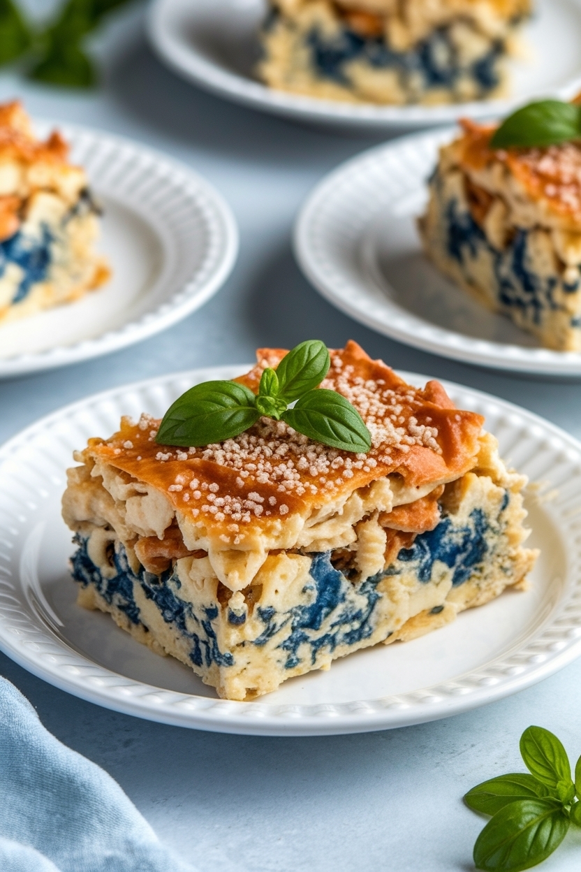 low carb chicken cordon bleu casserole