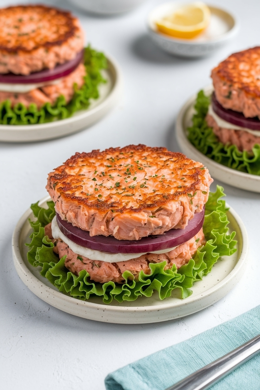low carb salmon patties recipe easy