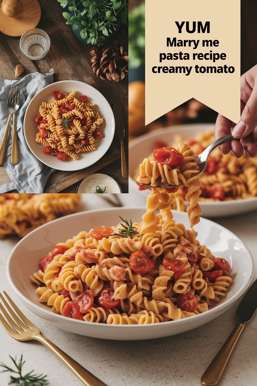 marry me pasta recipe creamy tomato