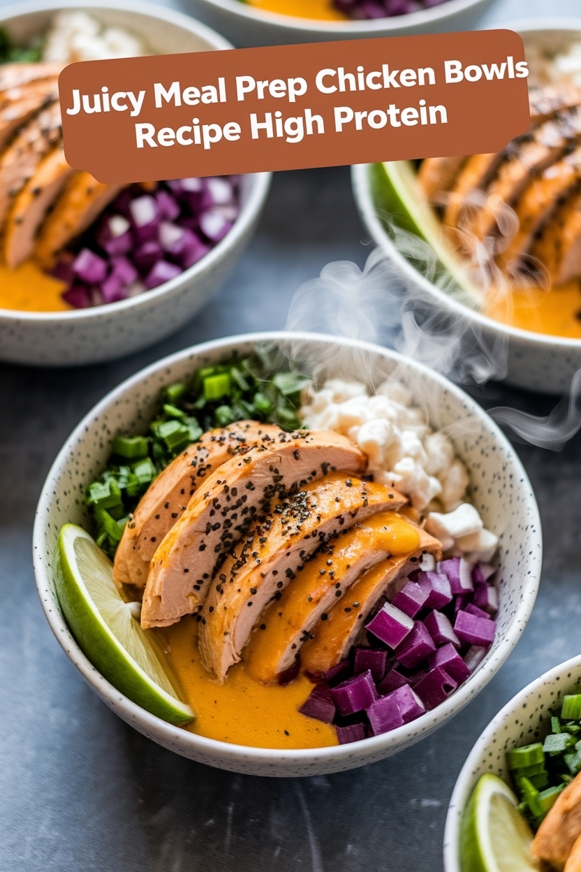 meal prep chicken bowls recipe high protein
