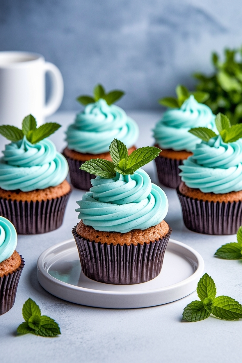 mint julep cupcakes derby