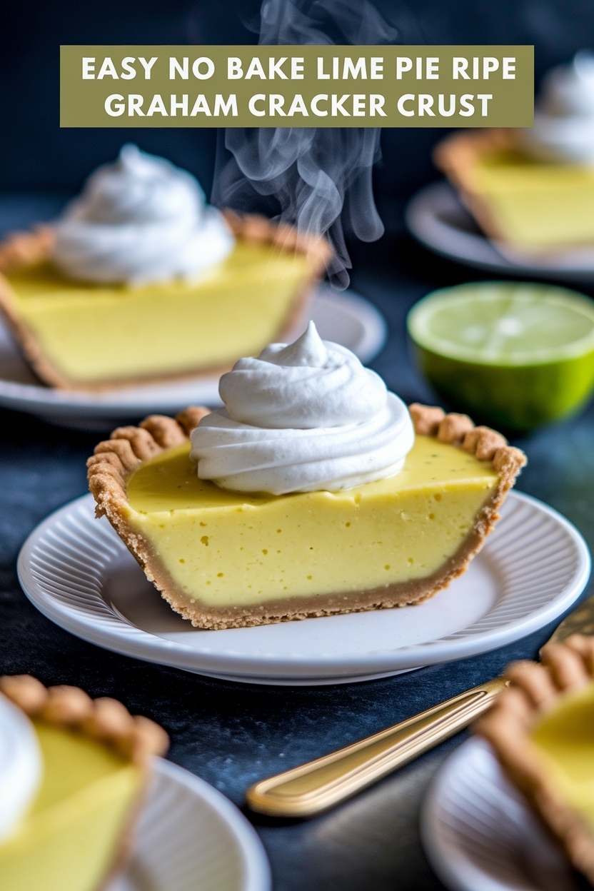 no bake lime pie recipe graham cracker crust