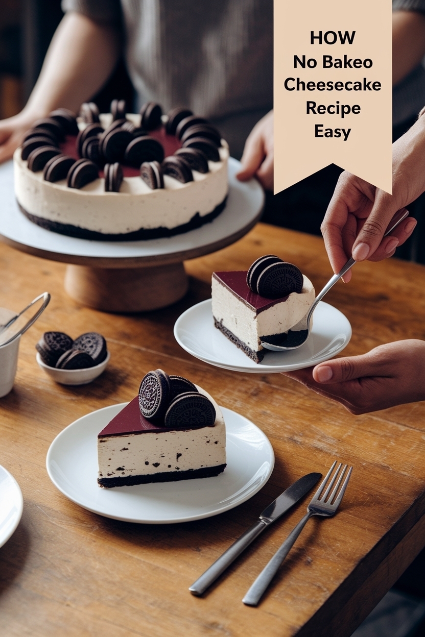 no bake oreo cheesecake recipe easy