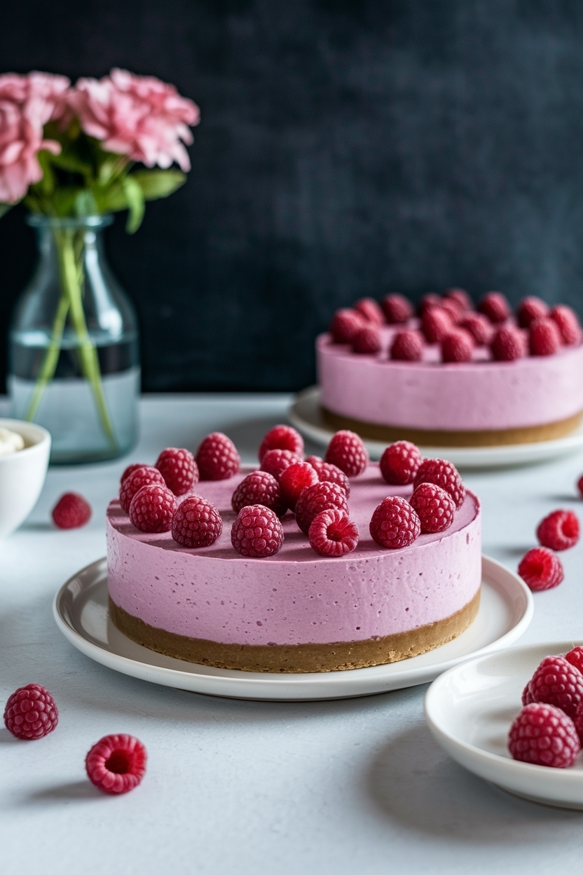 no bake raspberry cheesecake recipe