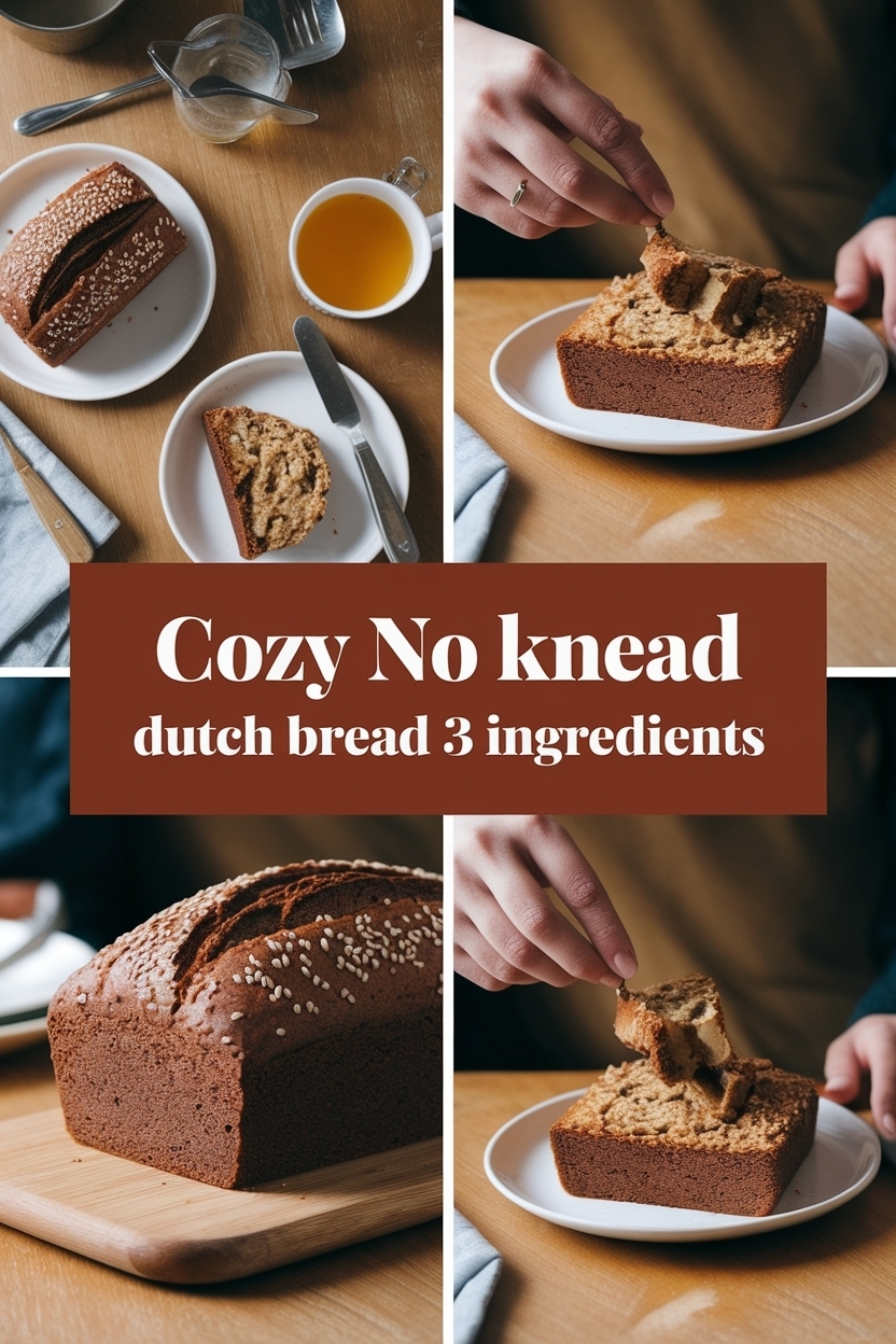 no knead dutch oven bread 3 ingredients