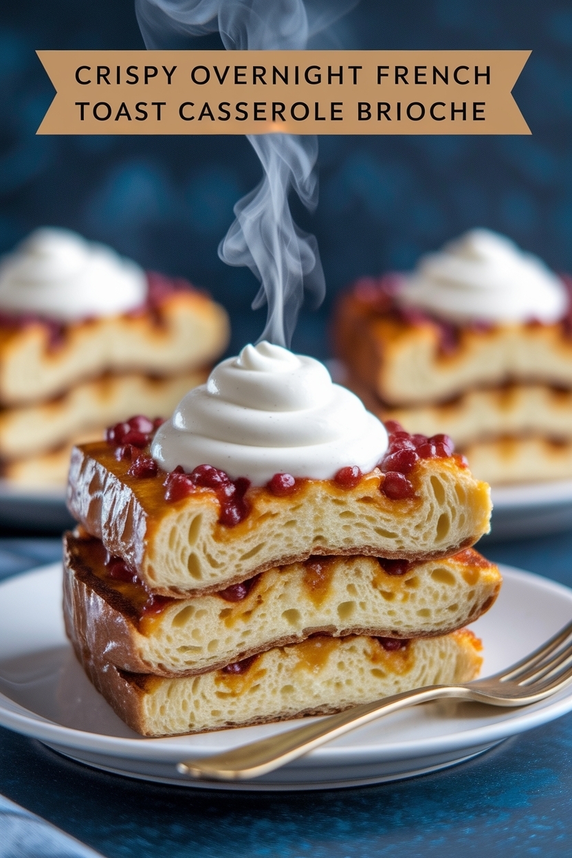 overnight french toast casserole brioche