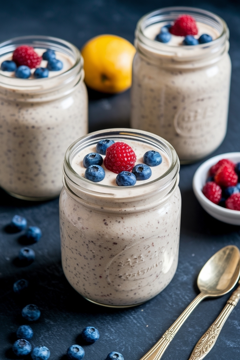 overnight oats recipe for weight loss high protein