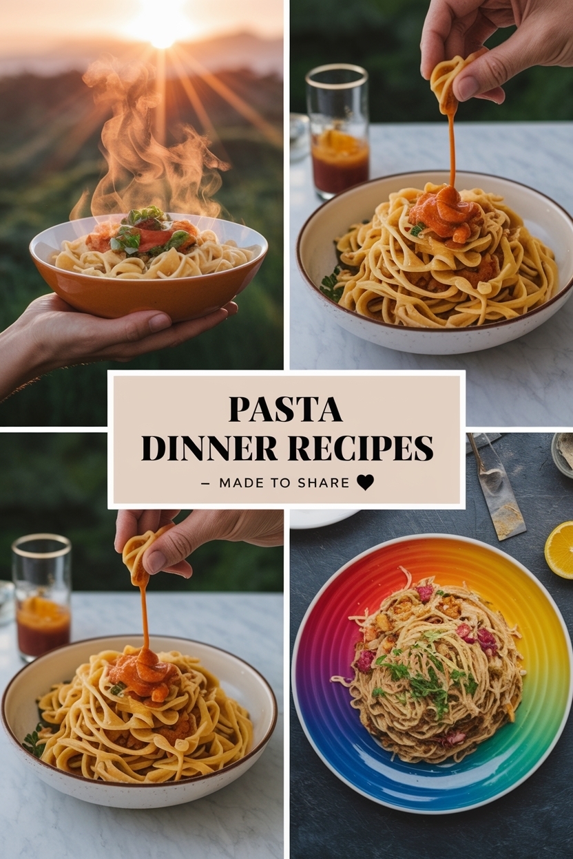 ## Delightful Pasta Dinner Recipes: Three Human-Approved Favorites