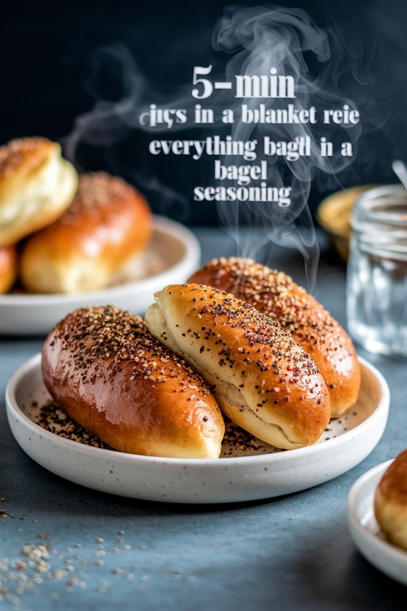 pigs in a blanket recipe everything bagel seasoning