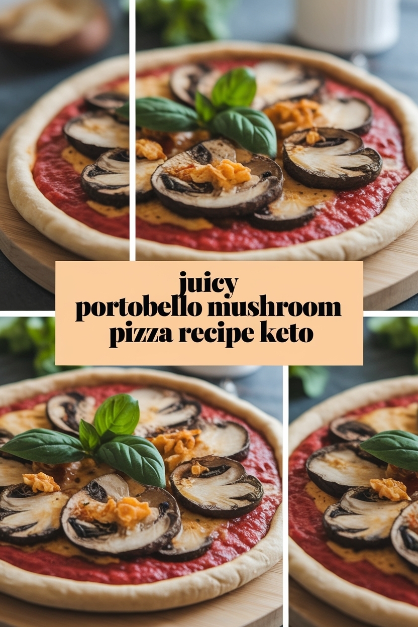portobello mushroom pizza recipe keto