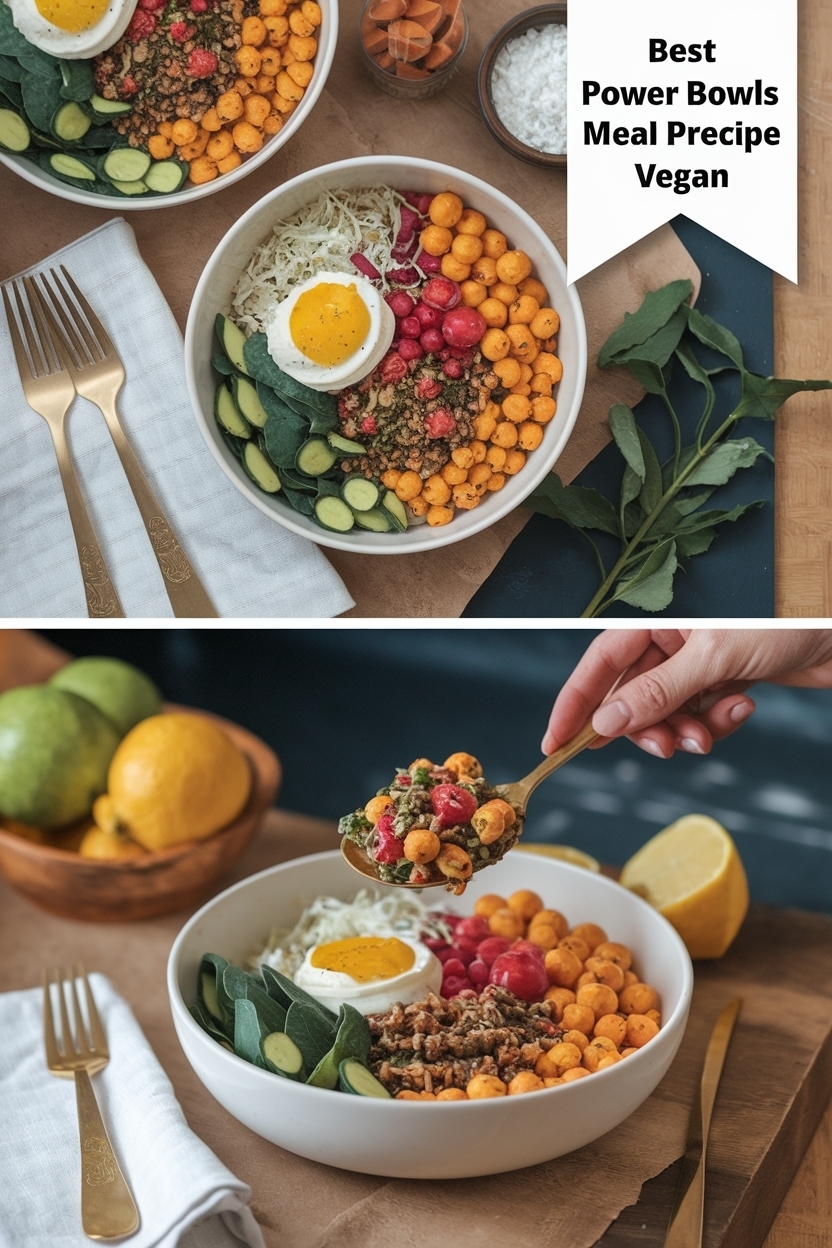 power bowls meal prep recipe vegan