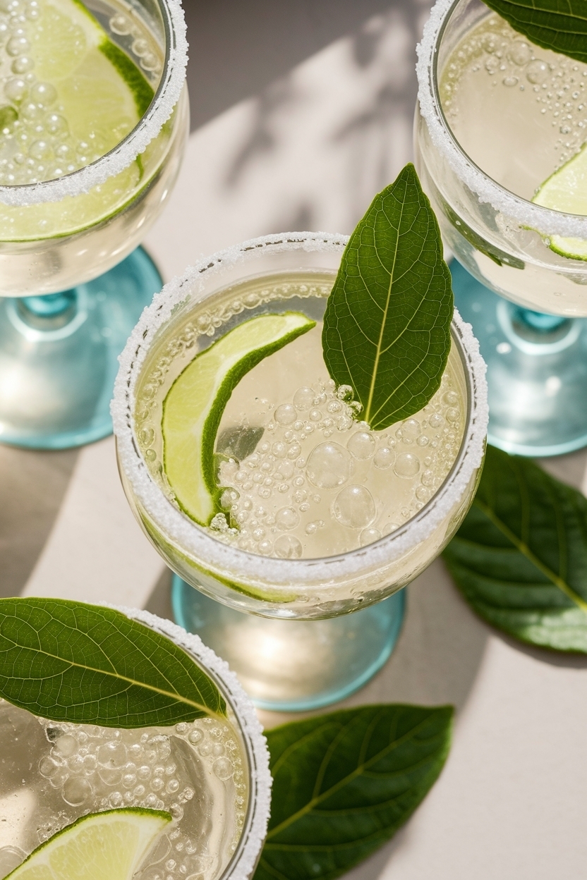 prosecco elderflower spritz 2 ingredient