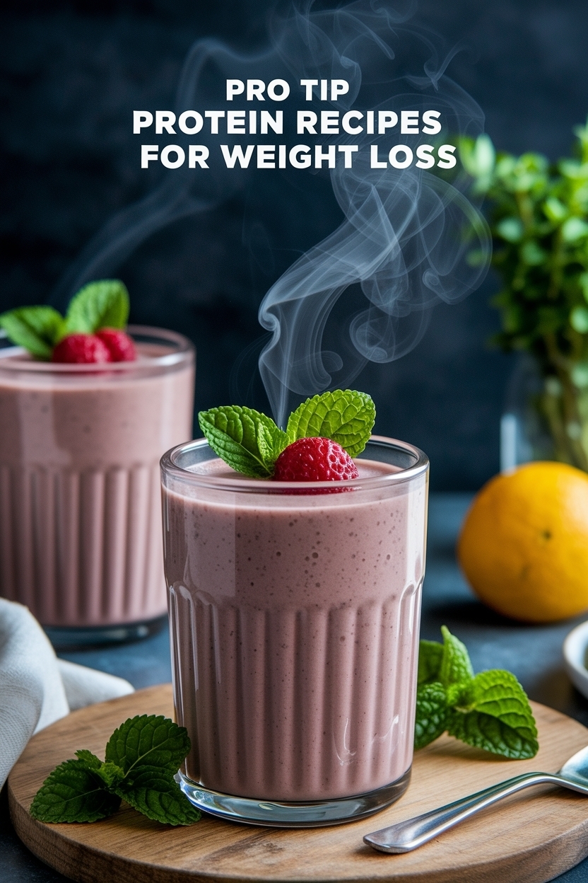 protein smoothie recipes for weight loss