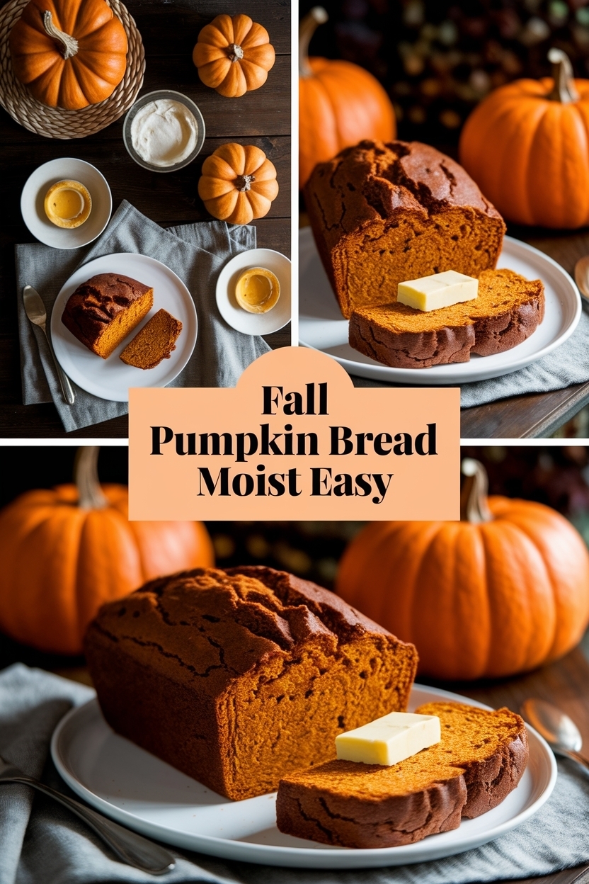 pumpkin bread recipe moist easy