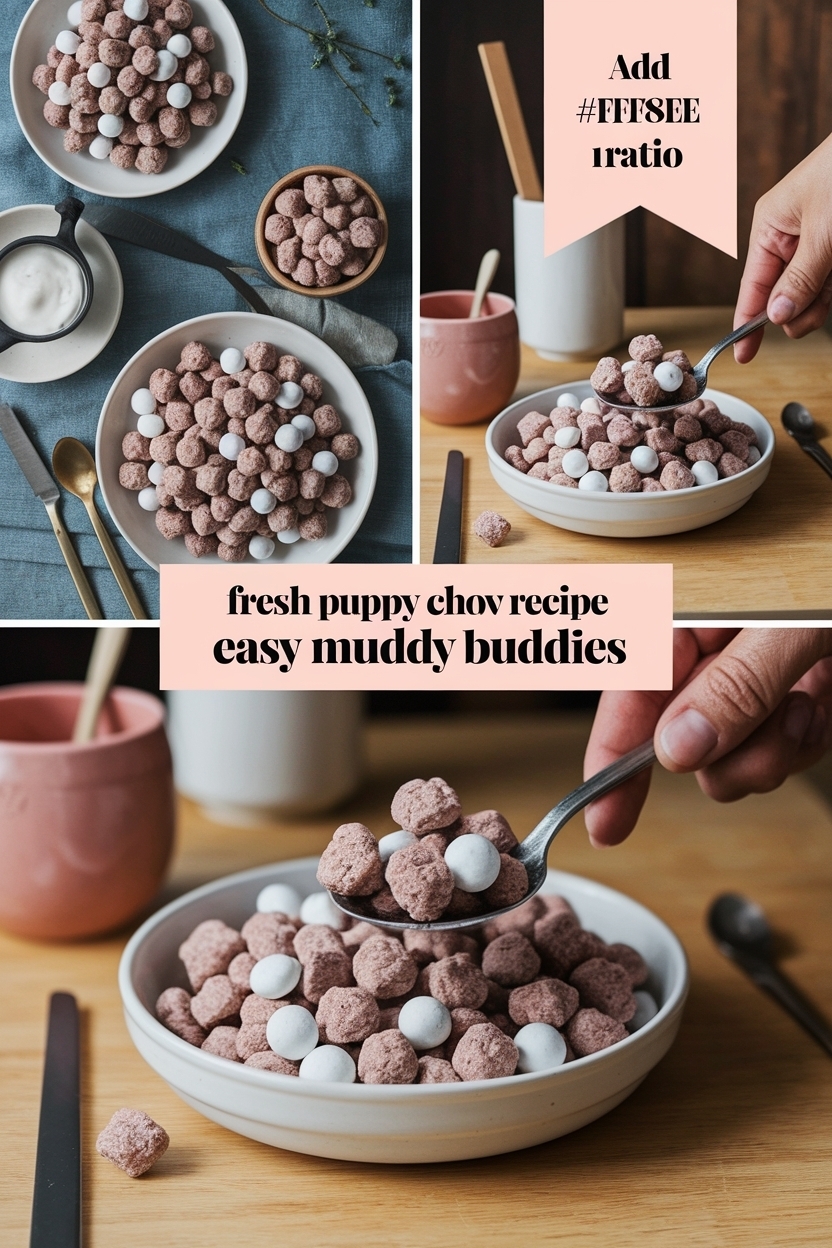 puppy chow recipe easy muddy buddies
